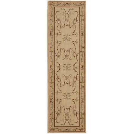 Nourison Ashton House Area Rug Collection Light Gold 2 ft x 5 ft 9 in. Runner 99446195364